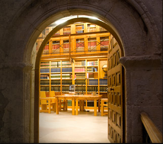 Biblioteca de Silos. Vacía